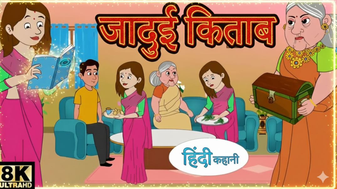 ⁣जादुई किताब| Stories in Hindi | Kahani | Bedtime Stories |Fairy Tales |Moral Story‎