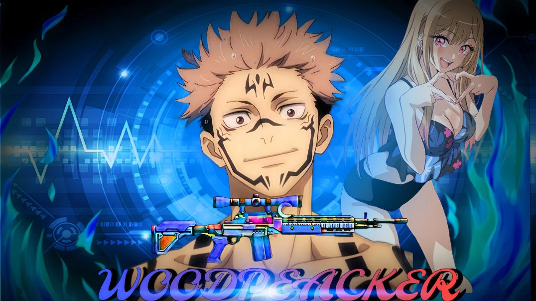 ⁣WOODPECKER 🫣 Free Fire video