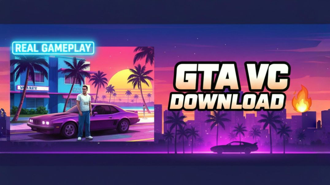 ⁣🔥 GTA Vice City Download – REAL Gameplay Proof! 🔥