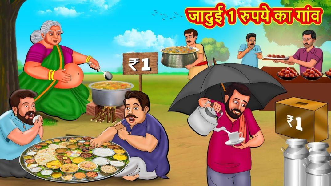 ⁣जादुई 1 रुपये का गांव _ Hindi Kahaniya _ Hindi Stories _ Story In Hindi _ Kahani In Hindi