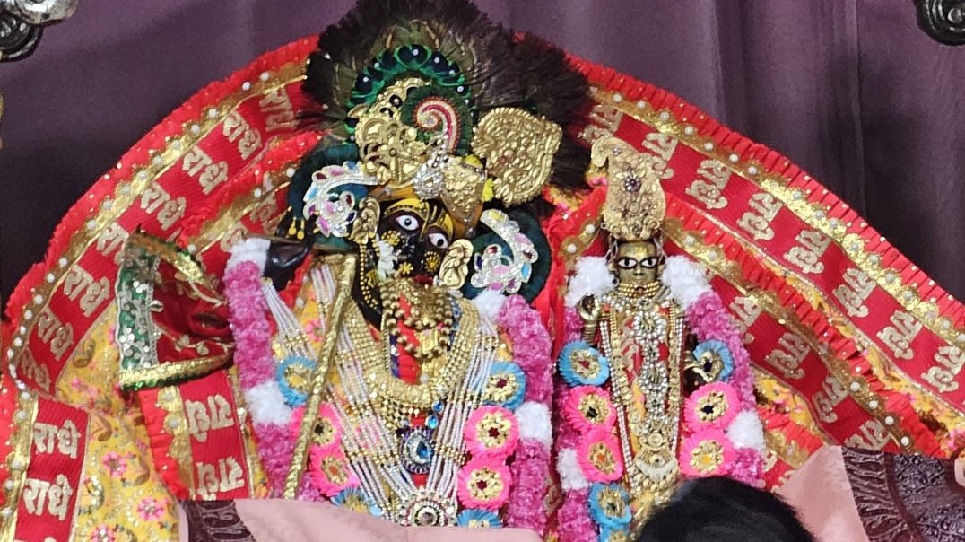 ⁣राधारानी जी की सुबह की आरती और दर्शन करो।         जय श्री राधे राधे 🙏🙏