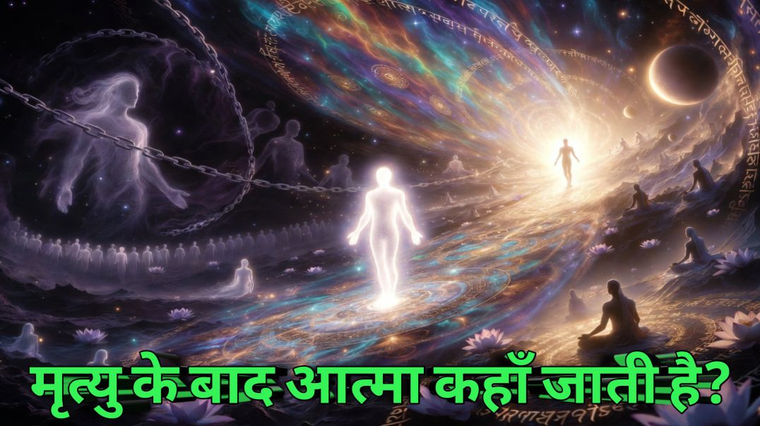 ⁣मृत्यु के बाद आत्मा कहाँ जाती है? ! Where does the soul go after death?