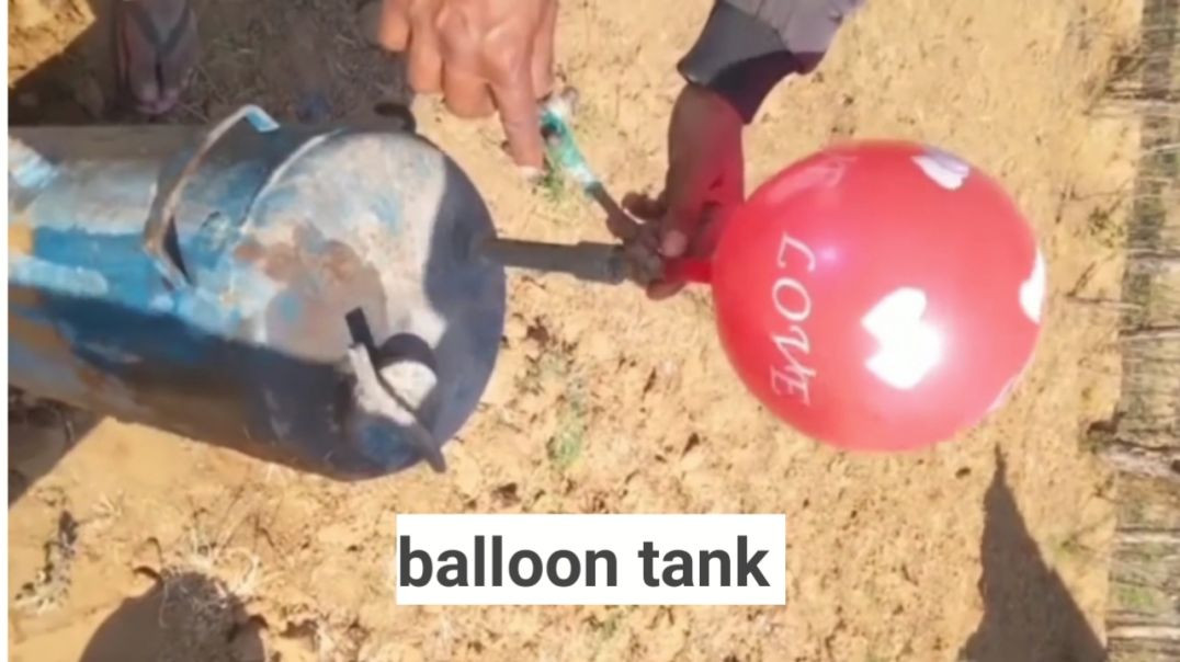 ⁣Balloon tank