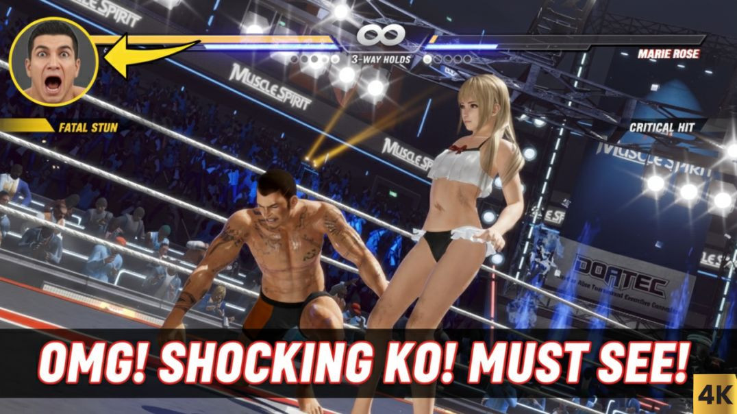 ⁣OMG! SHOCKING KO! MUST SEE! 🔞 Marie Rose vs Bass Gameplay!