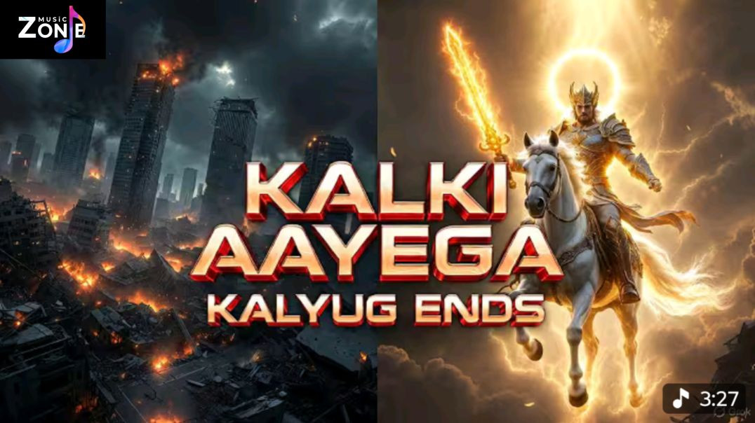⁣KALKI AYEGA (Full Video) | The End of Kalyug is Here |  Powerful Mythological Rap ##KalkiAyega