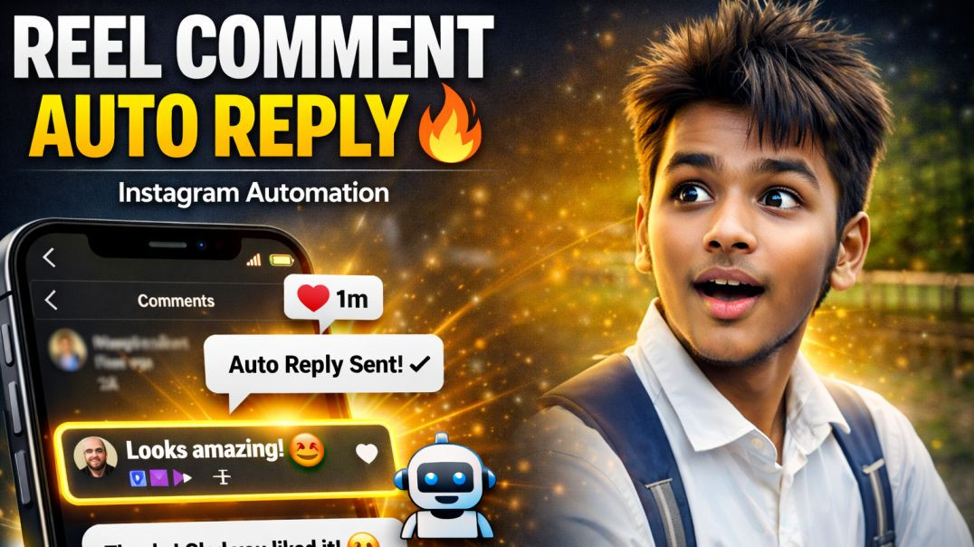 ⁣Instagram Reel Comment Automation 2026 | Auto Reply Kaise Lagaye Free