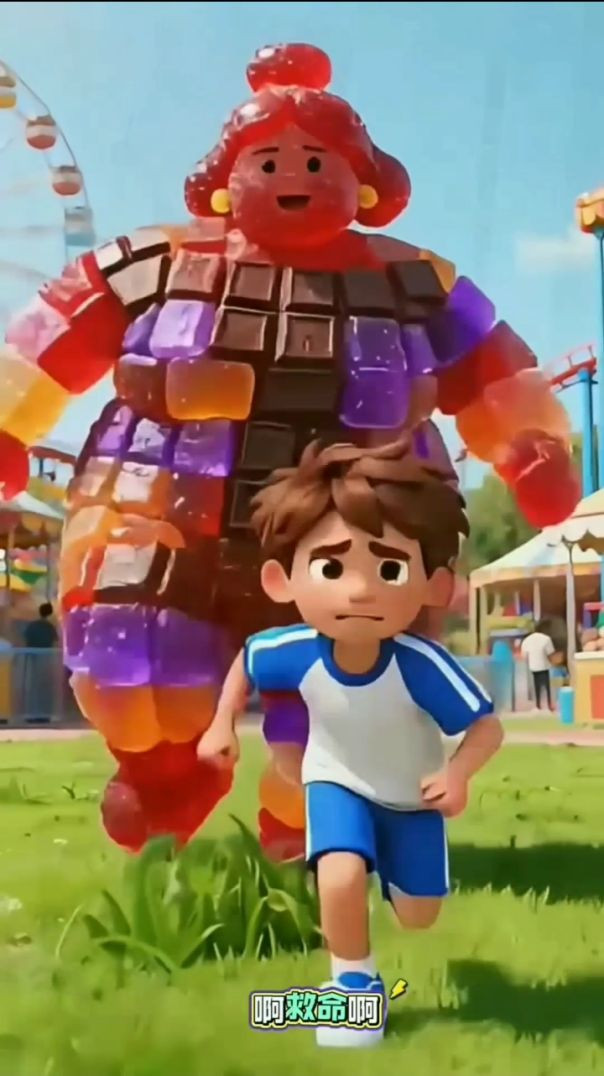 कैंडी और फोन का जादू