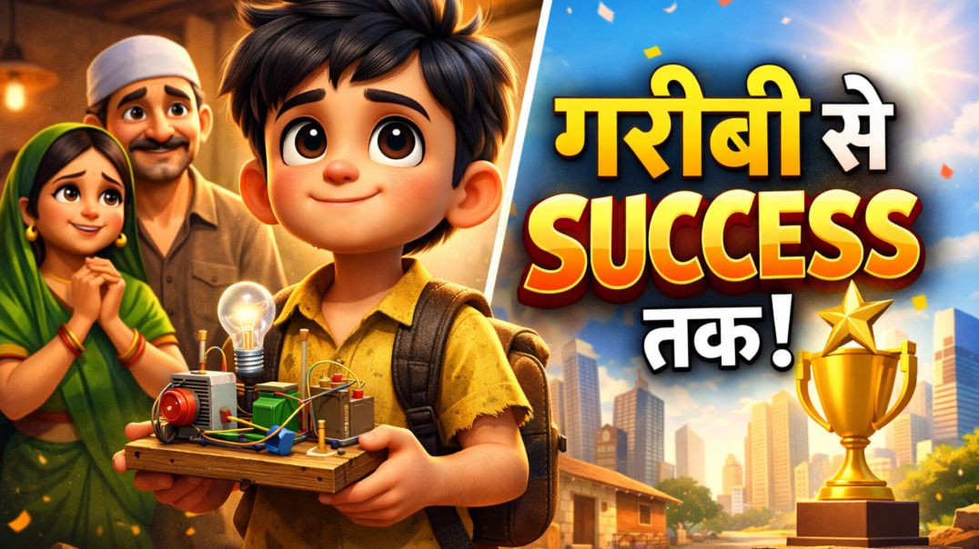 ⁣From Struggle to Success | Best Motivational Story in Hindi