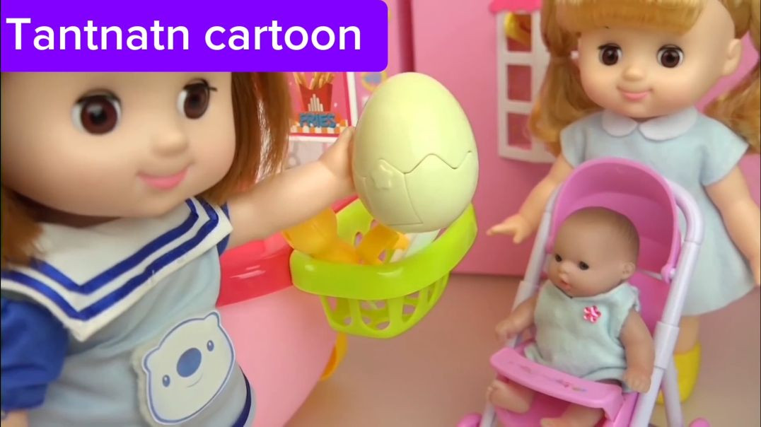 ⁣बेबी को आज आमलेट बनाया गया हैं