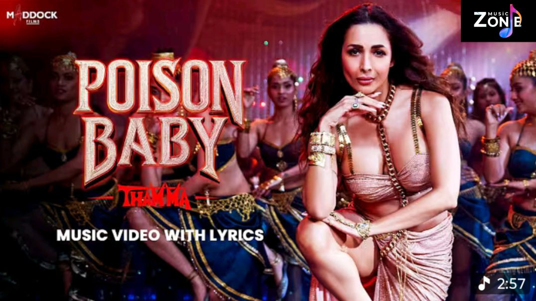⁣Poison Baby | Thamma | Malaika A, Ayushmann K, Rashmika M | Sachin-Jigar,Jasmine S, Divya, Amitabh B