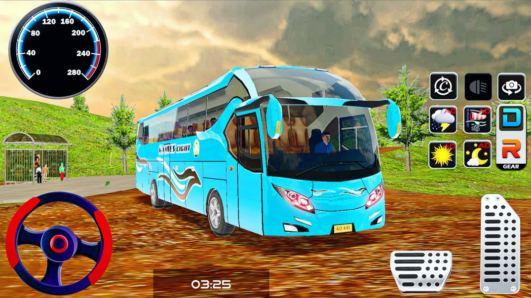 ⁣Bus Game City Bus Sim G8 | Realistic City Bus Driving Simulator | New Bus Game Gameplay 2025 #01