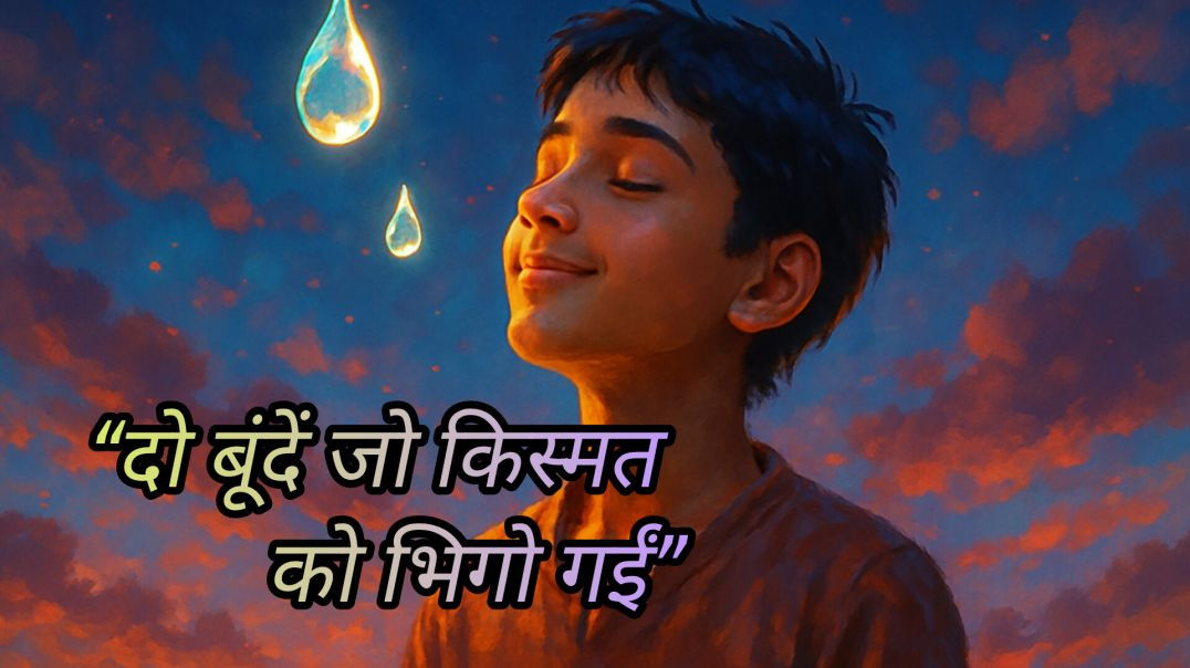 ⁣“दो बूंद जो किस्मत भीगो गई|Emotional Motivational Story Hindi |#MotivationalStoryHindi #EmotionalSto