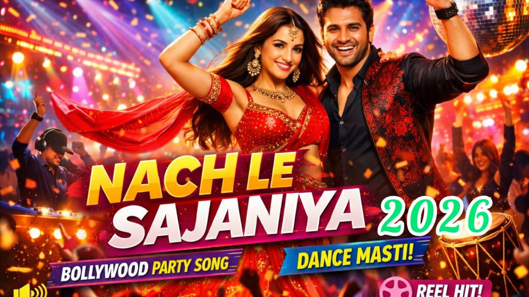 ⁣Nach Le Sajaniya 💃🔥 | Bollywood Dance Song 2025 | Party Dance Video | Desi Beat