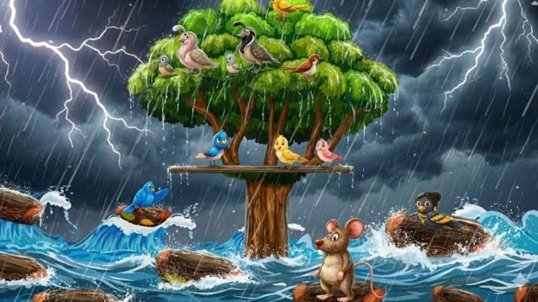 ⁣बहादुर चिड़िया की कहानी