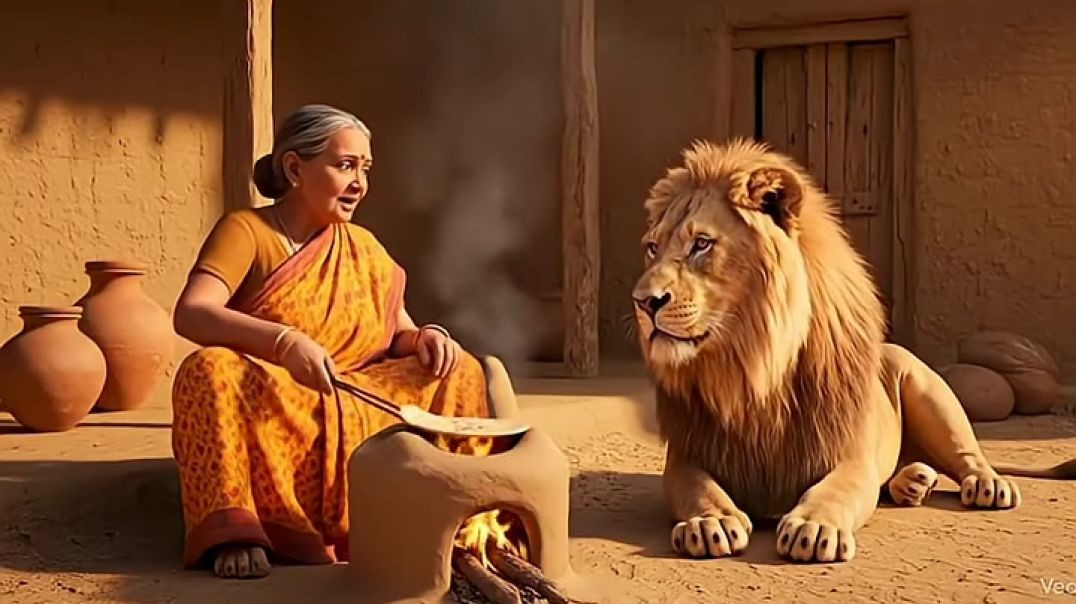 ⁣मां और शेरू ai video