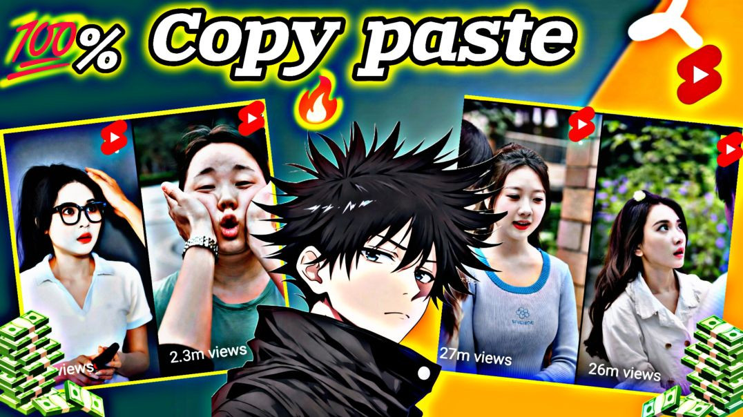 ⁣Copy paste se 50lakh ki earning|copy paste video se paise kaise kamaye