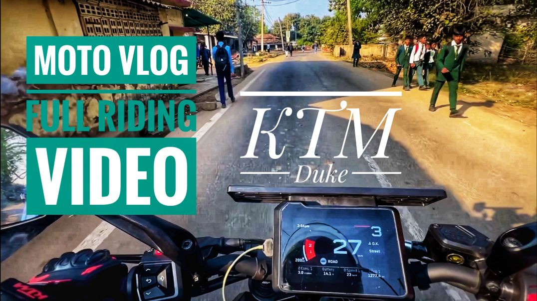 ⁣Moto Vlog Full Riding Video