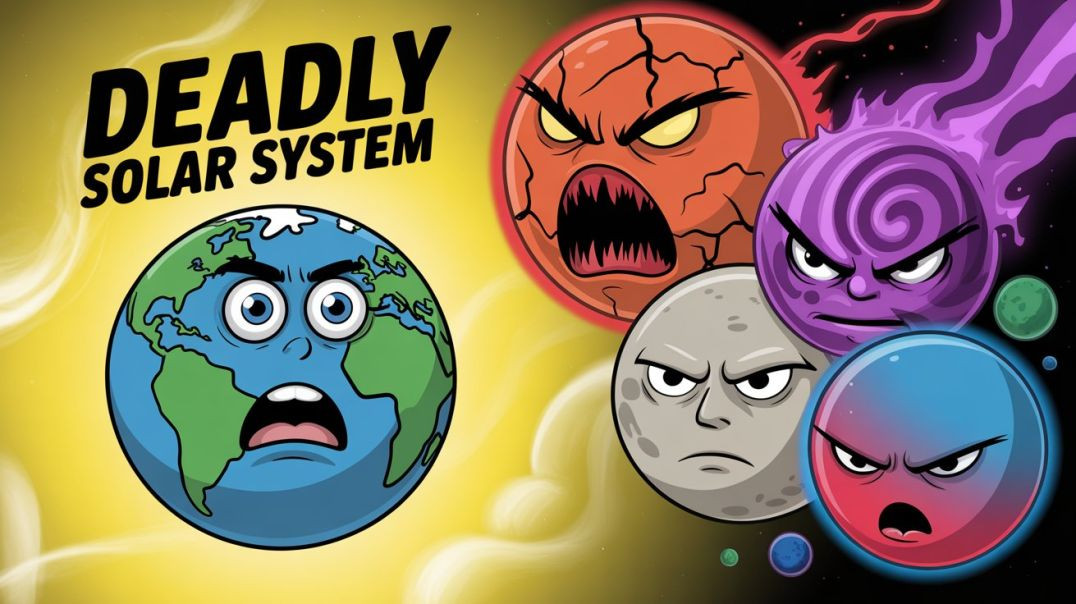 ⁣The Deadly Truth of Our Solar System 😱