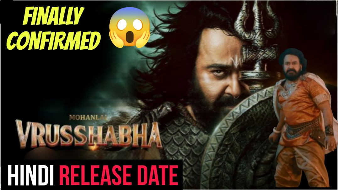 ⁣Vrussabha Movie Hindi Dubbed Release Date | Vrussabha Movie Hindi Release Confirm | New South Movie 