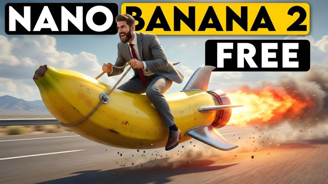 ⁣Free Ways To Use Nano Banana 2 in 4K Quality (Secret Trick)