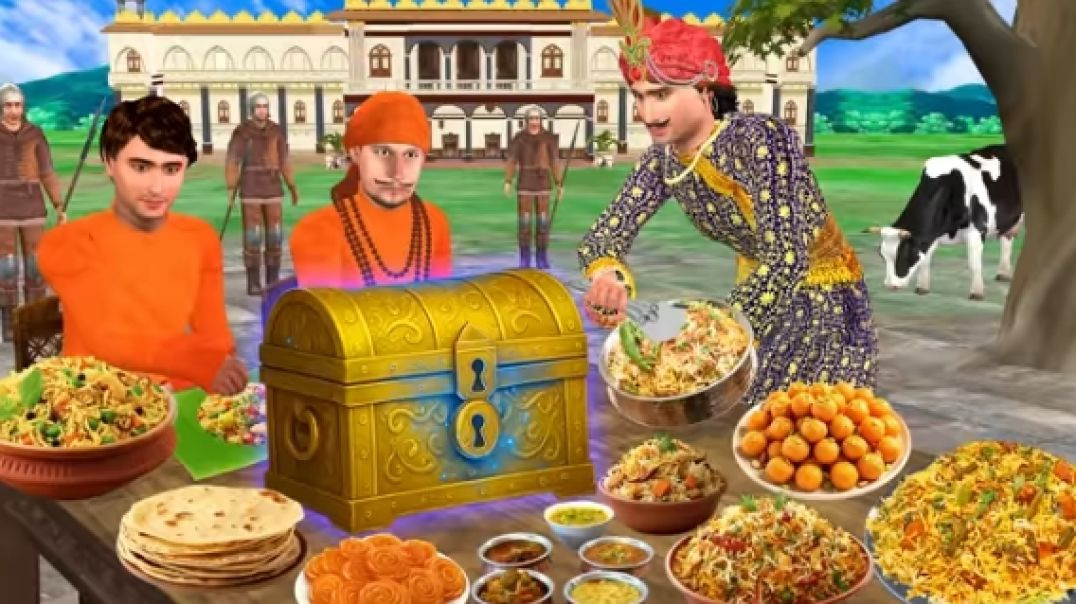 ⁣राजा और दो जादूगर आश्चर्य बॉक्स चैलेंज | Mystery Box Challenge Hindi Kahaniya Moral Stories Hindi Ka