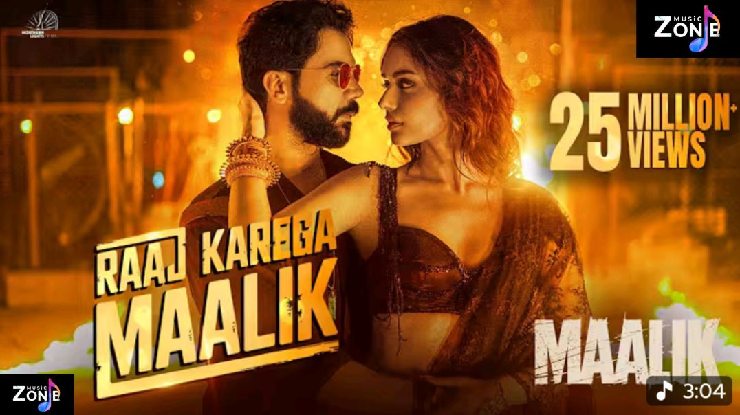 ⁣Raaj Karega Maalik |  Maalik |  Rajkummar Rao, Manushi  Chhillar  Sachin-Jigar |  Akasa, MC SQUARE|