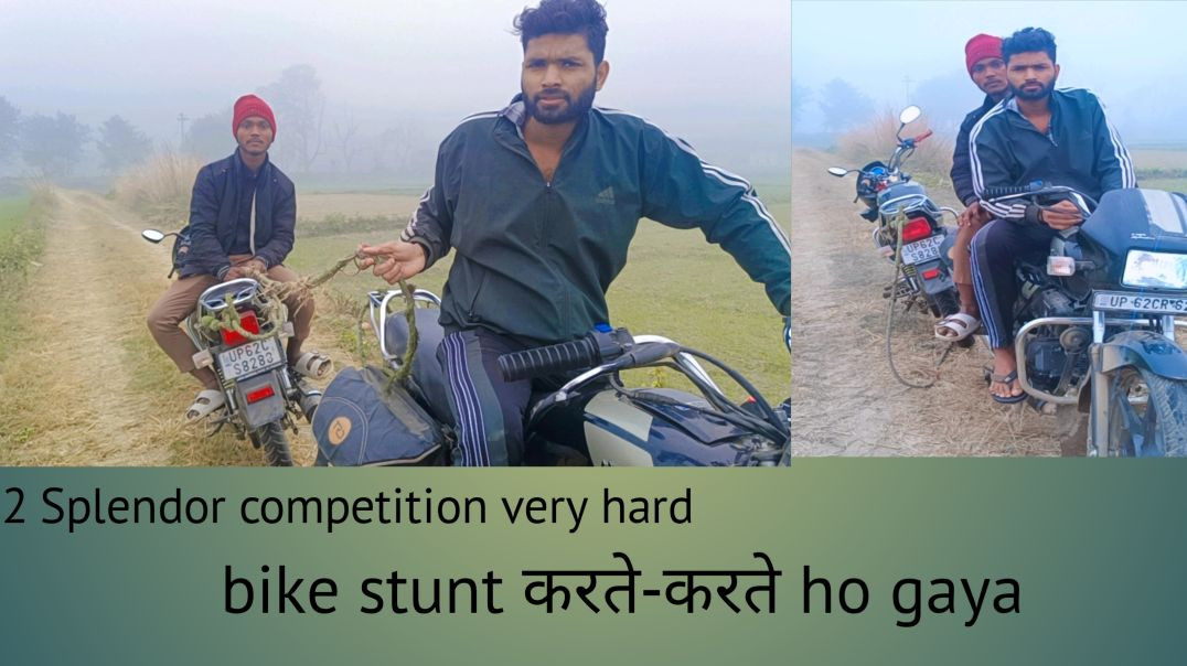 ⁣2 to Splendor competition new Bike