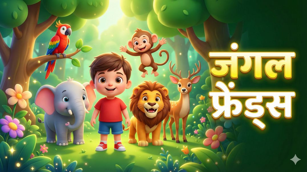 ⁣Kids Cartoon Learning Video