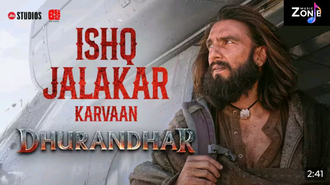 ⁣Ishq Jalakar - Karvaan | Dhurandhar |  Ranveer Singh,  Shashwat Sachdev, Aditya Dhar | @musiczone