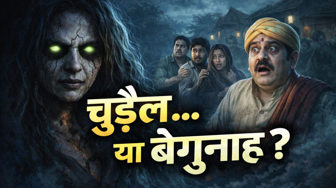 ⁣चुड़ैल की हमशक्ल Hindi Story _ Moral Stories _ Kahaniya _ Hindi Stories _ Hindi Kahaniya(360P)