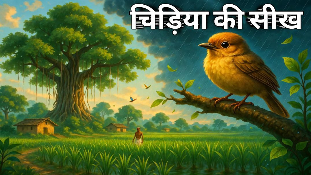 ⁣चिड़िया की सिख ! bird's lesson