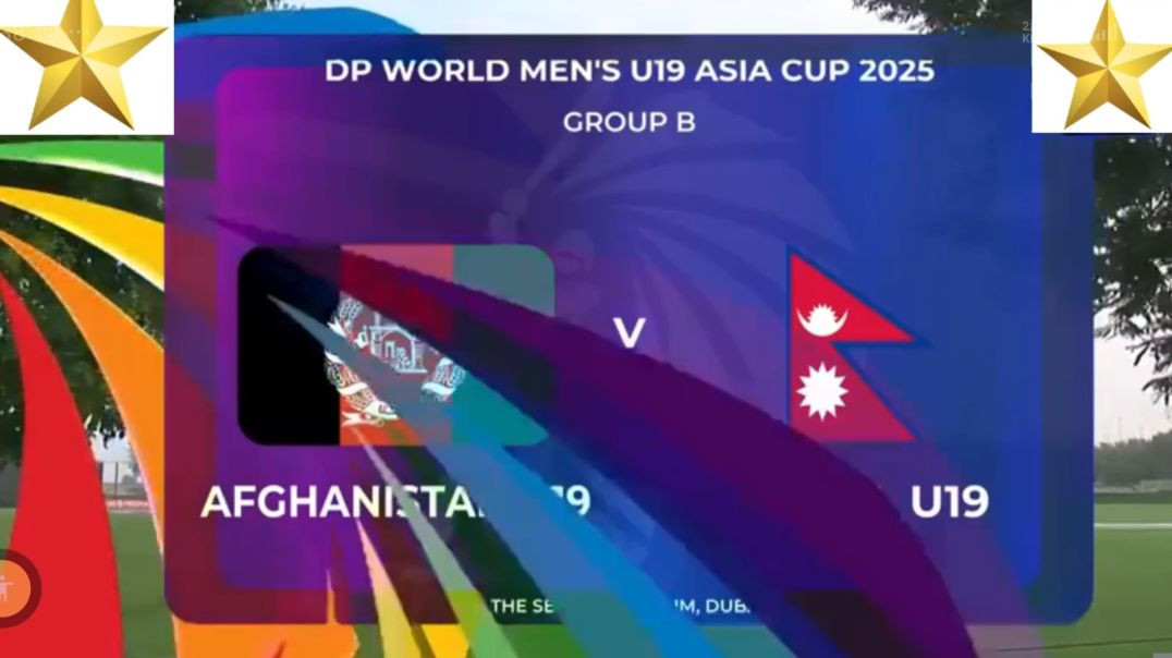 ⁣Afghanistan vs Nepal _ Highlights  U-19 Asia Cup 2025