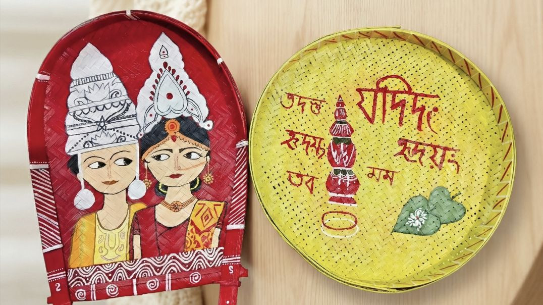 হাতে তৈরী চালন কুলো