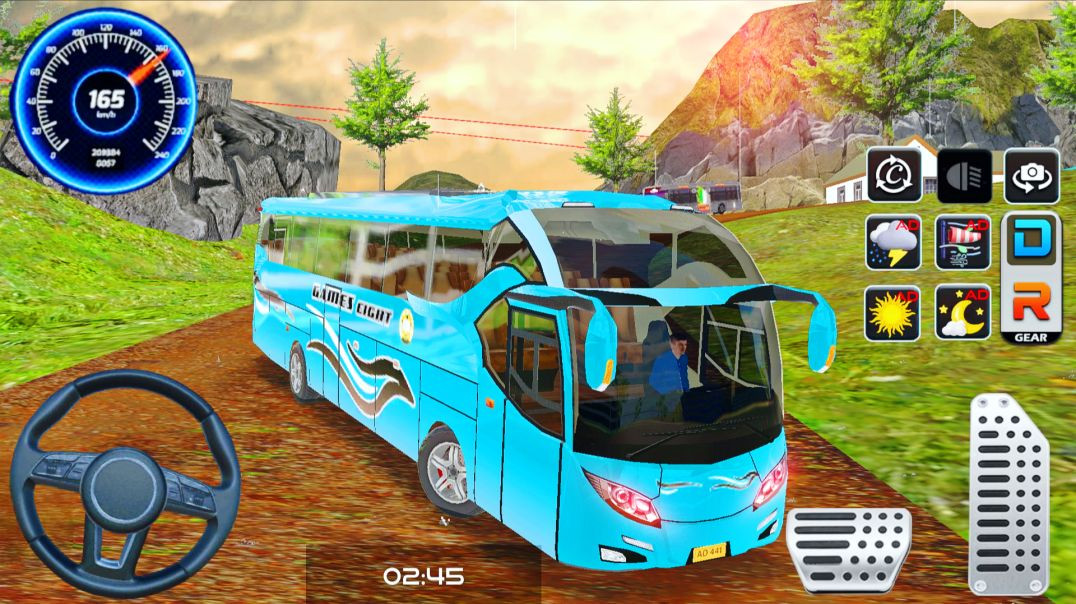 ⁣Bus Game City Bus Sim G8 Gameplay #02 | Realistic City Bus Driving Simulator | New Bus Game 2025