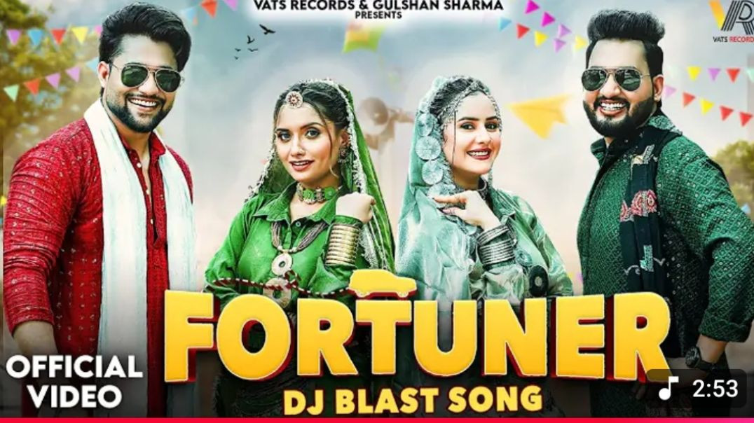 ⁣Fortuner (Official Video) Gulshan Music_Jaat Nia_Ruchika Jangid _ New Haryanvi Songs Haryanavi 2025(