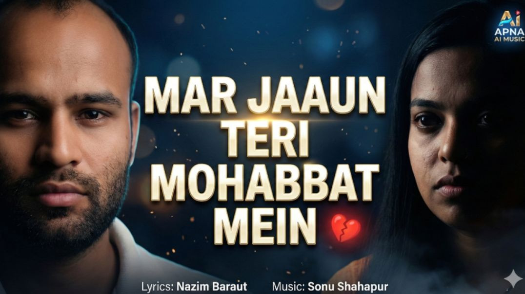⁣Mar Jaaun Teri Mohabbat Mein – Samad Goela | Nazim Baraut | Sonu Shahapur | Official Video | APNA AI