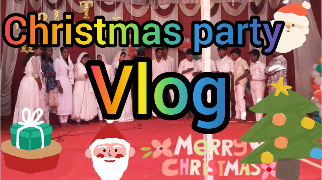 ⁣Christmas party Vlog// Viral video #Apanatube