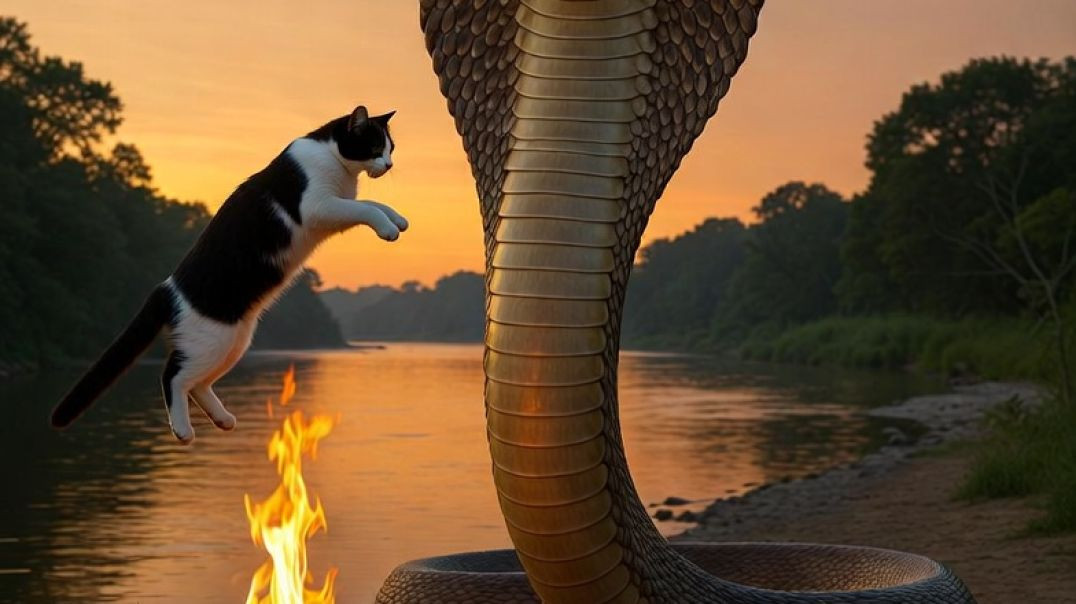 ⁣Cobra ne किया लडकी पर अटैक