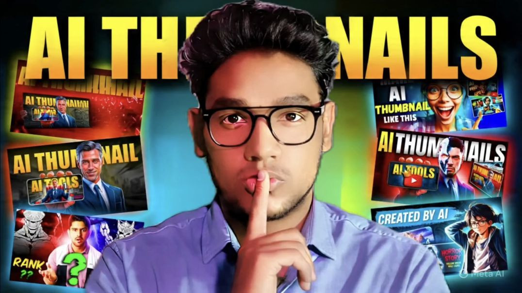 ⁣How to make Virel Ai thumbnail? / Ai thumbnail kese Bnaya YouTube Video/ Step by step. 🔥