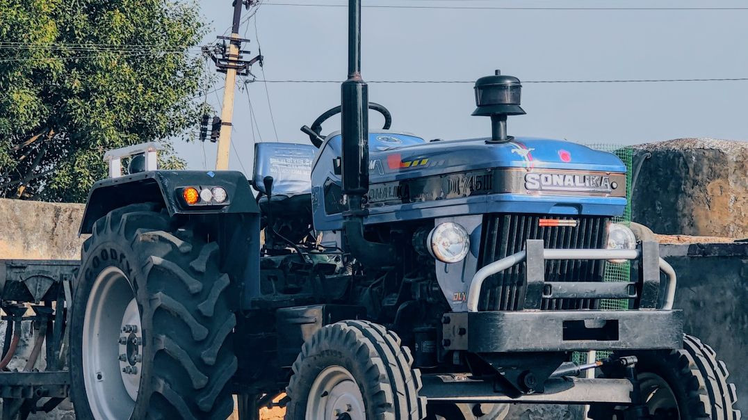 ⁣Sonalika di 745 tractor stunts video