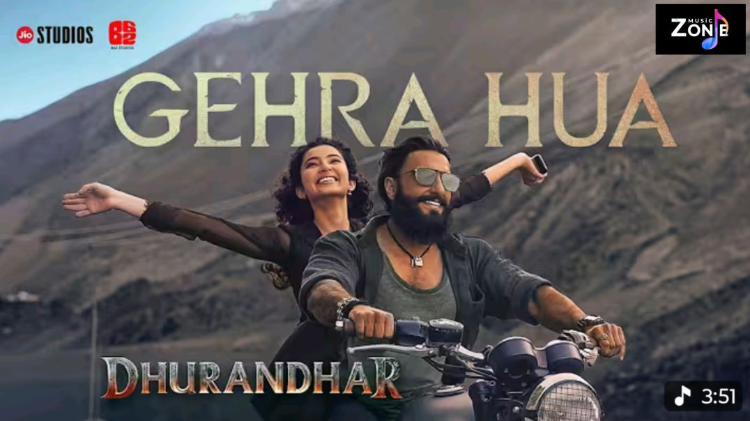 ⁣Gehra Hua | Dhurandhar | Ranveer Singh, Sara Arjun, Shashwat Sachdev, Arijit Singh | Irshad Kamil