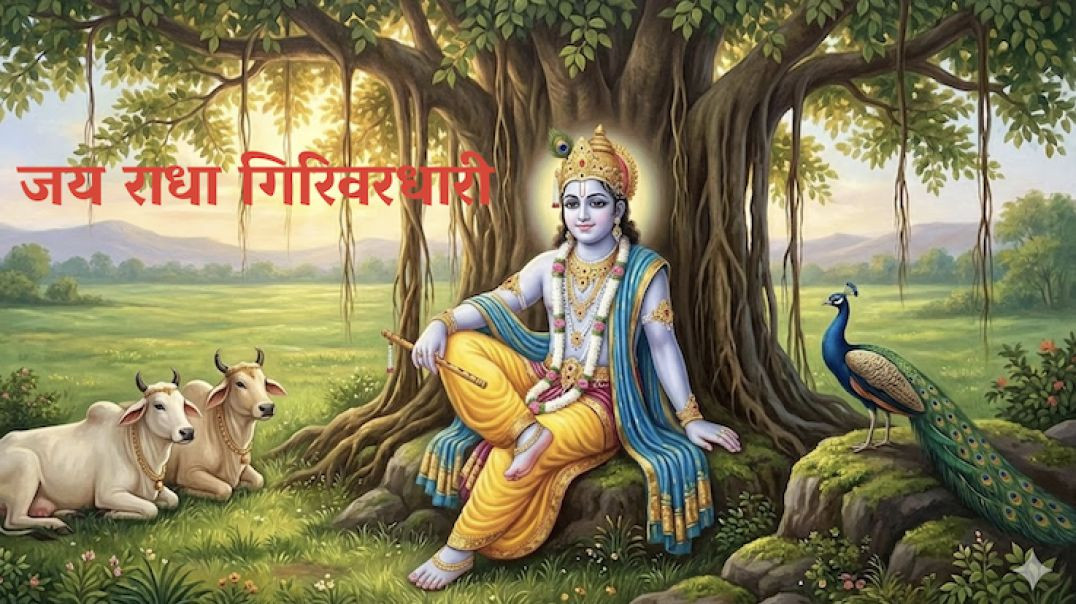 ⁣Jai Radha Giriwardhari | Krishna Bhajan | Sung by Chakrini Das