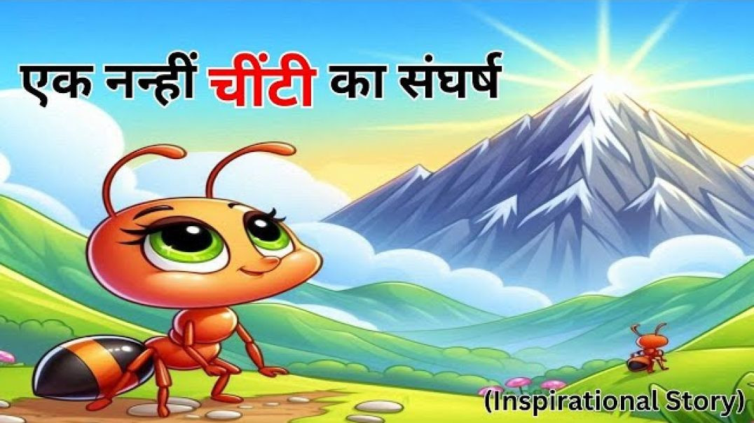 नन्ही चींटी के किस्से _ Hindi Stories _ Moral Story _ Hindi Kahani