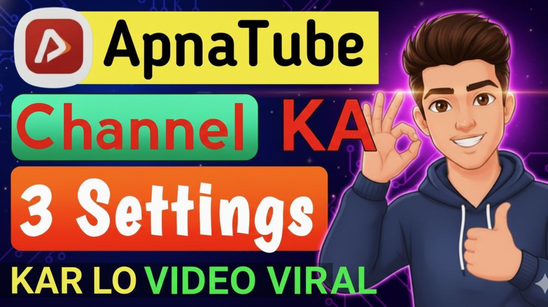 ⁣Ruk Jao! ApnaTube Ki Yeh 3 Setting Zaruri Hai | Warna Channel Monetize Nahi Hoga