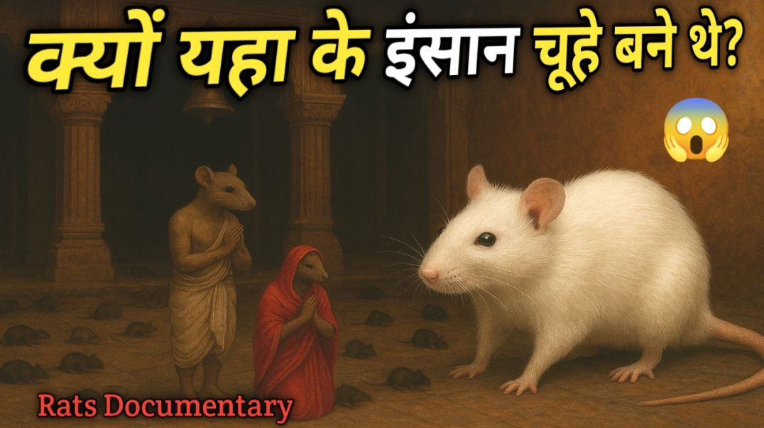 ⁣क्यों यहा के इंसान चूहे बने थे? 😱😱😳”#RatTemple#IndianMysteries#RajasthanStories