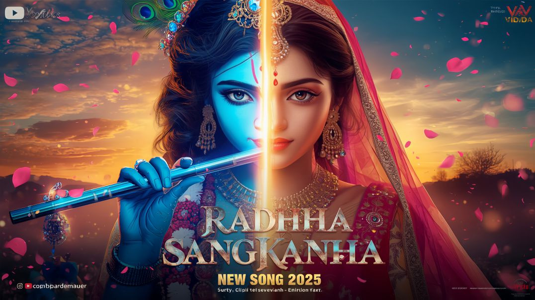 ⁣Radha Sang Kanha – New Song 2025 | Radha Krishna Bhakti Anime Song