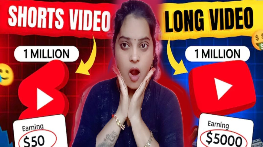 YouTube Shorts vs Long Videos Monetization 2025 | कौनसा जल्दी Monetize होता है?