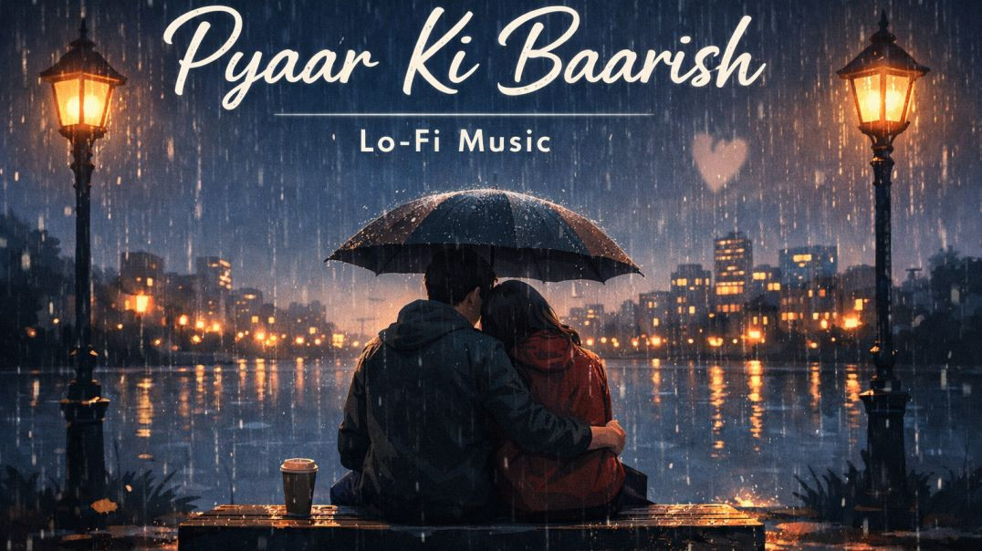 ⁣Pyaar Ki Baarish Lo-fi 💖 Slowed & Reverb | Late Night Hindi Music