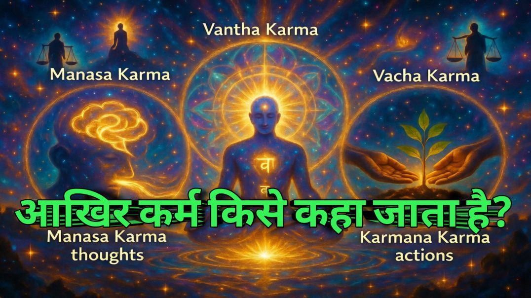 ⁣कर्म किन्हें कहते हैँ? ! What is called karma?