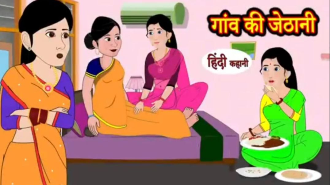 ⁣गांव की जेठानी | hindi moral stories | hindi kahaniyan | moral stories in 2026 |  Cartoons kahani
